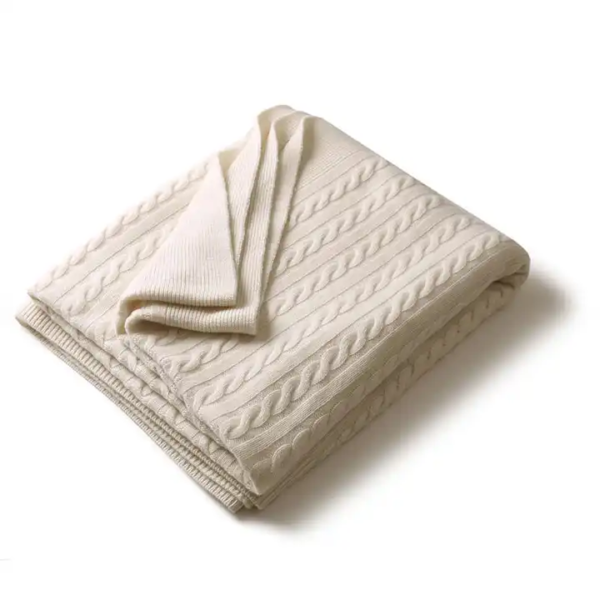 Knitted blanket