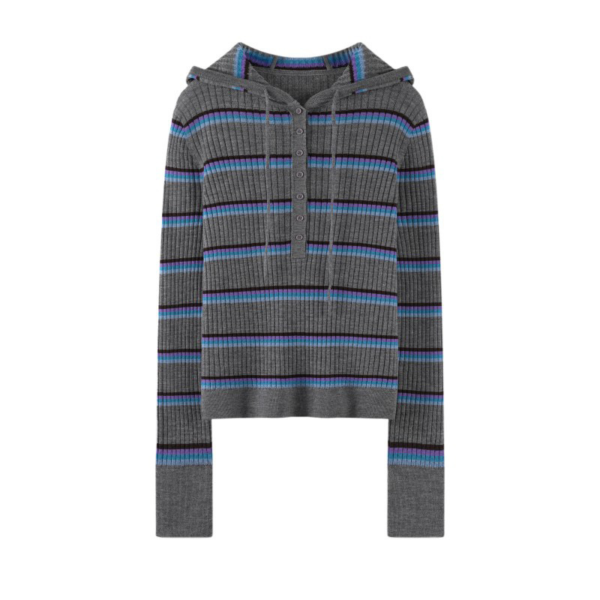 Wool acrylic sweater