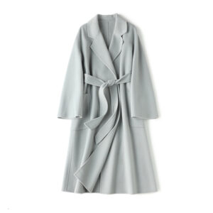 Cashmere coat blue