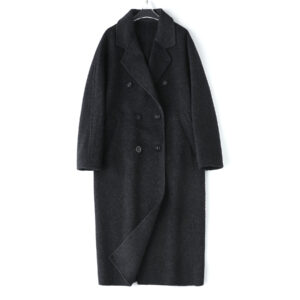 Wool coat dark grey